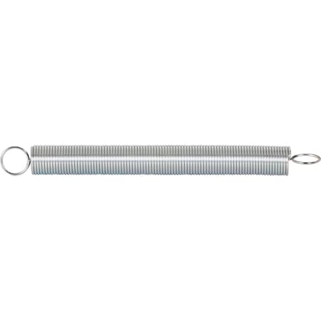 Prime-Line Extension Spring, 5/8 in. x 6-1/2 in. x .054, Steel, Single Loop, PK2 SP 9622